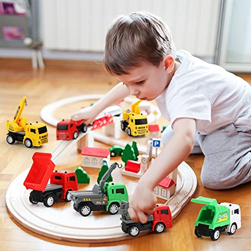 3 otters 12PCS Pull Back Cars, Construction Vehicle Toys for Easter Eggs Hunt, Easter Basket Stuffers Fillers, Easter Kids Party Favor, Easter Classroom Prize Supplies | The Storepaperoomates Retail Market - Fast Affordable Shopping