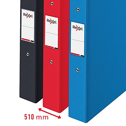 Rexel Choices Ring Binder Pack 3 , A4, 25mm (Black, red, Blue) | The Storepaperoomates Retail Market - Fast Affordable Shopping