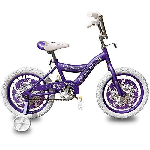 Tracer Avery 16 Inch Kids Bike Boys Girls Freestyle Bicycle with Training Wheel Child’s Road Bike Hi-Ten Steel Frame Unique Pattern Design (16” – Purple) | The Storepaperoomates Retail Market - Fast Affordable Shopping