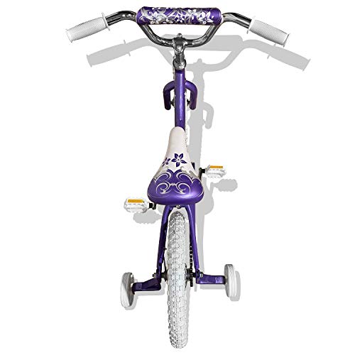 Tracer Avery 16 Inch Kids Bike Boys Girls Freestyle Bicycle with Training Wheel Child’s Road Bike Hi-Ten Steel Frame Unique Pattern Design (16” – Purple) | The Storepaperoomates Retail Market - Fast Affordable Shopping
