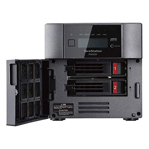 BUFFALO TeraStation WS5220DN Windows Server IoT 2019 8TB (2x4TB) Desktop NAS with Hard Drives Included / 4 Bay / 10GbE / Storage Server / NAS Storage / Network Storage / File Server / Windows Storage | The Storepaperoomates Retail Market - Fast Affordable Shopping