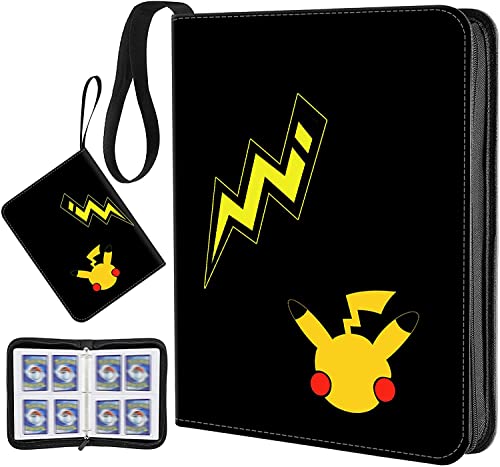 SMEXO 400 Pockets Trading Card Binder, Baseball Cards Holder with Sleeves,Collection Book Protectors Folder for Boys and Girls, Collector Album Folder Case For TCG Yugioh MTG Football Basketball