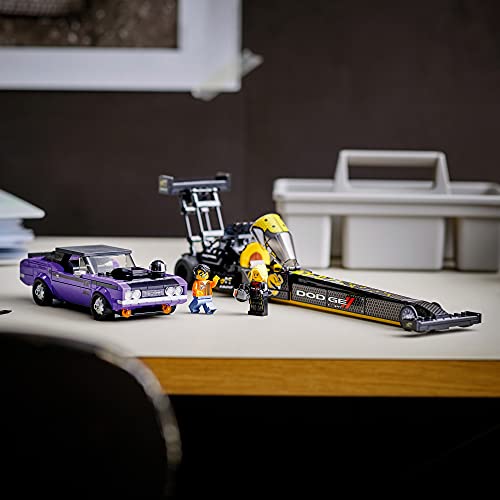 LEGO Speed Champions Mopar Dodge//SRT Top Fuel Dragster and 1970 Dodge Challenger T/A 76904 Building Toy; New 2021 (627 Pieces) | The Storepaperoomates Retail Market - Fast Affordable Shopping