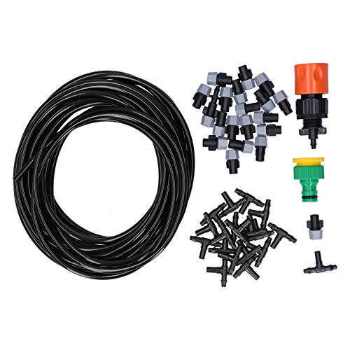 Yosoo Irrigation Sprayer, Irrigation Kit Irrigation System Single Outlet Atomizing Spray Nozzle Garden Watering Cooling Set 10m | The Storepaperoomates Retail Market - Fast Affordable Shopping