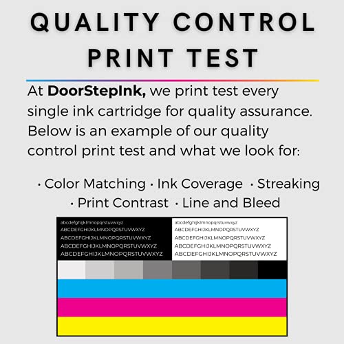 DoorStepInk Remanufactured in The USA Ink Cartridge Replacements for HP 910XL Black for Printers Officejet Pro 8010 Series 8012 8014 8015 8020 8021 8022 8023 8024 8025 8025e 8026 8028 8030-910 XL | The Storepaperoomates Retail Market - Fast Affordable Shopping