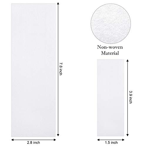 1000 Pieces Wax Strips Non-woven Waxing Strips Wax Removal Strips Body Facial Hair Removal Wax Strips for Women and Men Hair Removal Use, 2 Sizes | The Storepaperoomates Retail Market - Fast Affordable Shopping
