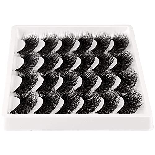 12 Pairs Natural Eyelashes Pack Wispy Mink Lashes Soft Volume False Eyelashes 3D Strip Lashes | The Storepaperoomates Retail Market - Fast Affordable Shopping