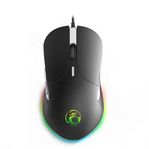 Optical USB Gaming Computer Mice 6400DPI Office LED Backlight Computer Mouse | The Storepaperoomates Retail Market - Fast Affordable Shopping