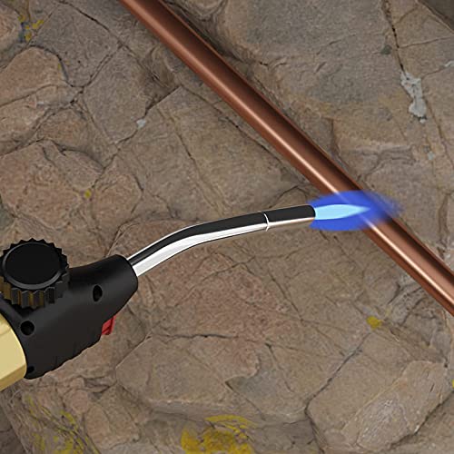 RTMMFG Trigger Start Gas Welding Torch Propane High Intensity Torch Adjustable Webbed Flame Torch, Fuel by Propane | The Storepaperoomates Retail Market - Fast Affordable Shopping