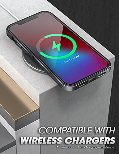 SUPCASE Unicorn Beetle Edge Series Case Designed for iPhone 11 (2019 Release) 6.1 Inch, Slim Frame Case with TPU Inner Bumper & Transparent Back (Black) | The Storepaperoomates Retail Market - Fast Affordable Shopping