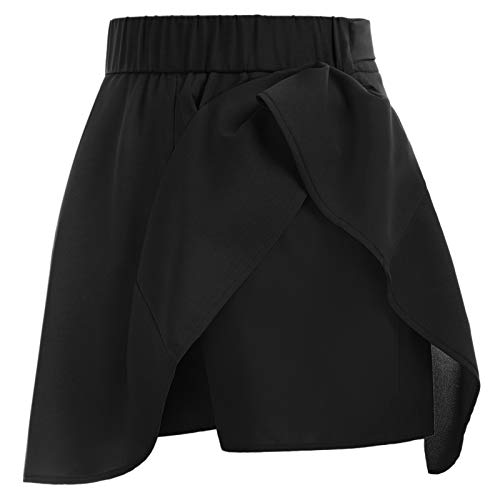 Belle Poque Women’s Basic Short Skirts Versatile Black Mini Skirt Tennis Large | The Storepaperoomates Retail Market - Fast Affordable Shopping