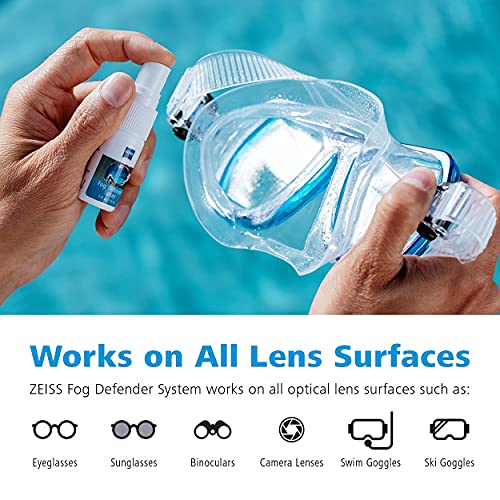 Zeiss Fog Defender System Anti-Fog Kit for Glasses 3 Pack – 3 Spray Bottles and 3 Microfiber Cloths | The Storepaperoomates Retail Market - Fast Affordable Shopping
