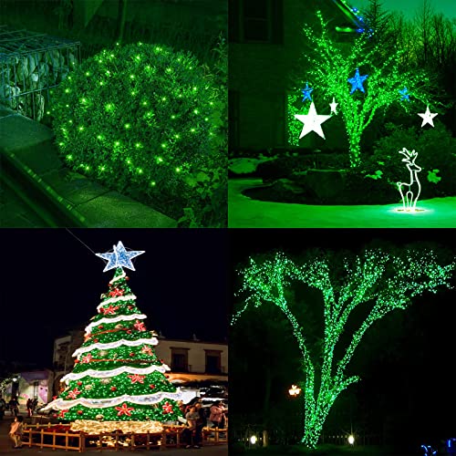 300 LED String Lights, 115 Ft Dark Green Wire Indoor Outdoor String Lights with 8 Modes, Connectable, Timer, Waterproof Fairy Twinkle Lights for Tree, Home, Garden, Wedding, Holiday Decor (Green) | The Storepaperoomates Retail Market - Fast Affordable Shopping