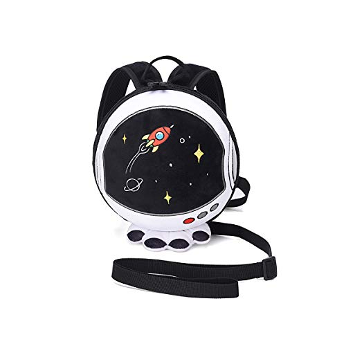 Leash Backpack for Toddler,Kids Backpack Leash with Harness,Baby Leash Backpack Child,Anti Lost Backpack for Boy,Astronaut Backpack Leash for Girl