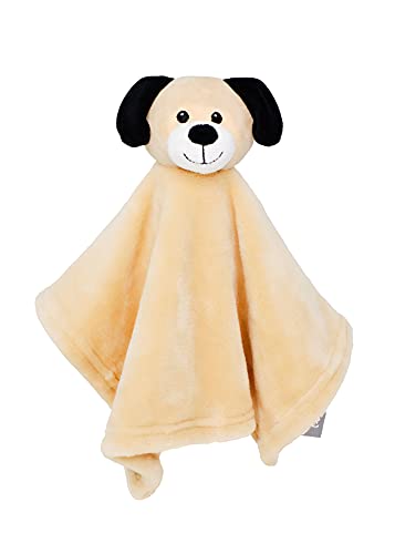 GINSIE Baby Soothing Security Blanket Brown Dog, Baby Lovey, Stuffed Animal Lovey | The Storepaperoomates Retail Market - Fast Affordable Shopping