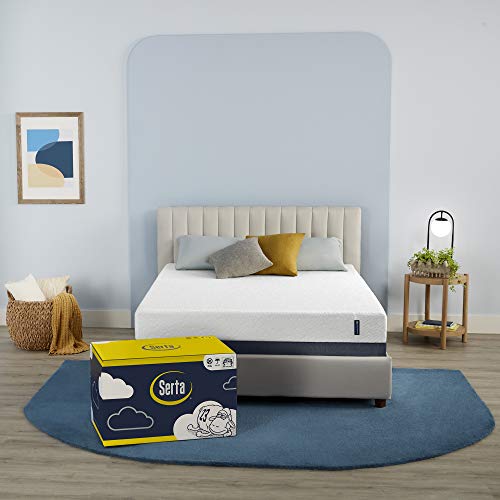 Serta – 7 inch Cooling Gel Memory Foam Mattress, Queen Size, Medium-Firm, Supportive, CertiPur-US Certified, 100-Night Trial – for Ewe | The Storepaperoomates Retail Market - Fast Affordable Shopping