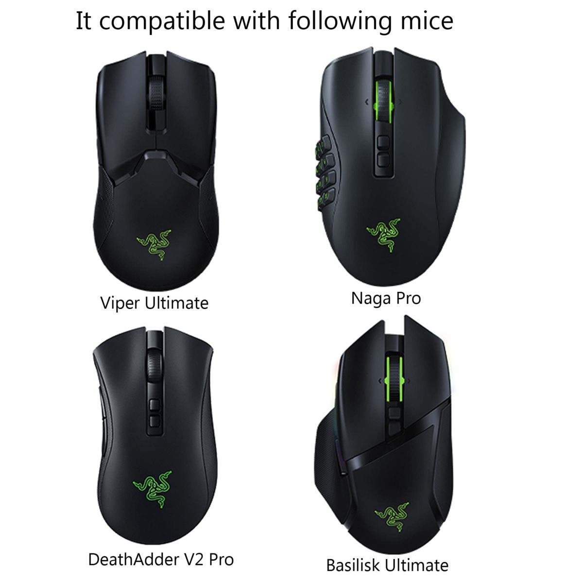Soarking Charging Dock for Razer Wireless Mouse DeathAdder V2 Pro,Naga Pro,Viper Ultimate,and Basilisk Ultimate with 6.6 Feet Cable | The Storepaperoomates Retail Market - Fast Affordable Shopping