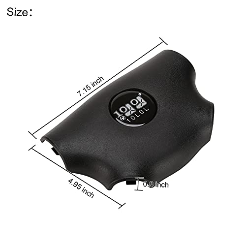 10L0L Steering Wheel Top Cap/Center Cover for EZGO TXT, RXV, Medalist, Cushman 1996-up Golf Cart, Replaces OEM# 71147G01 71147-G01 | The Storepaperoomates Retail Market - Fast Affordable Shopping