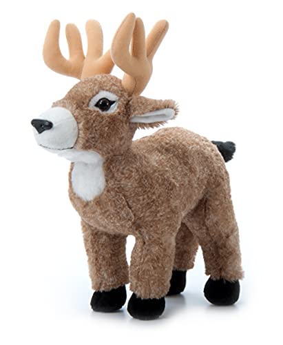 The Petting Zoo Buck Stuffed Animal, Gifts for Kids, Wild Onez Zoo Animals, Buck Plush Toy 12 inches