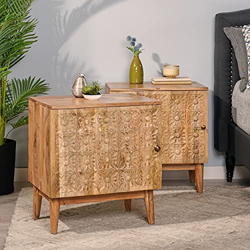 Christopher Knight Home Cooney NIGHTSTAND, Natural | The Storepaperoomates Retail Market - Fast Affordable Shopping