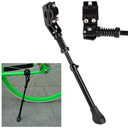 Bike Kickstand,Adjustable Adult Bicycle Kickstand Side Stand, for Bicycle Mountain Road Bike with Wheel Diameter 22-28 Inch,Mountain Bike 700C Road Bike (Black) | The Storepaperoomates Retail Market - Fast Affordable Shopping