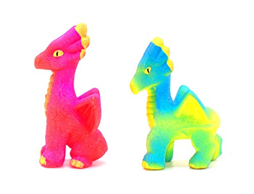 ICINSKY Set of 2 Pleasantly Surprised Growing Flying Dragon Hatching Assorted Colors Egg Kids Toys, Large Size | The Storepaperoomates Retail Market - Fast Affordable Shopping