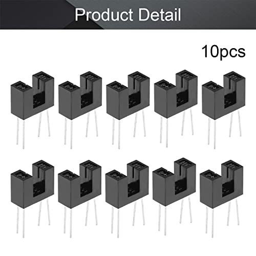 Fielect 10Pcs HY301-07A Slot PCB Photo Interrupter Slotted Optical Sensor Switch for Object Detection and Automatic Counting | The Storepaperoomates Retail Market - Fast Affordable Shopping
