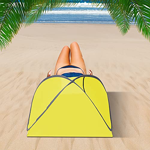 Fltom Pop Up Beach Tent, Mini Size Beach Shelter Tent for UPF 50 UV Protection, Instant Portable Beach Sun Shade Tent with Carry Bag | The Storepaperoomates Retail Market - Fast Affordable Shopping