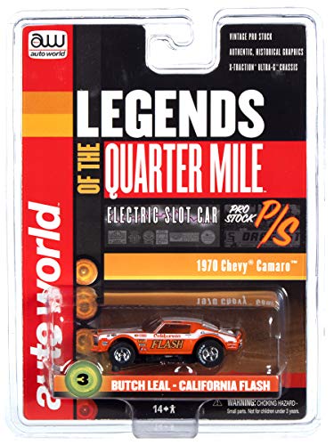 Auto World Xtraction R32 1970 Chevy Camaro Butch Leal California Flash HO Scale Slot Car | The Storepaperoomates Retail Market - Fast Affordable Shopping