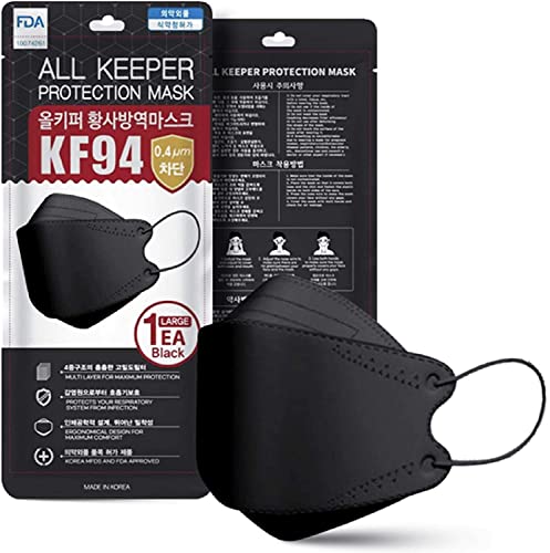 CHLIFE [10 Pack] All keeper KF94 Black Mask Certified:: 4 Layers Face Safety KF94 Mask for Adult [Individually Packaged], [Made in KOREA] From | The Storepaperoomates Retail Market - Fast Affordable Shopping