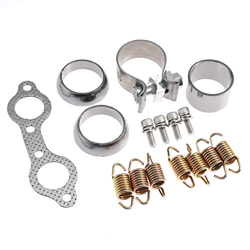 Exhaust Manifold Gasket Spring Rebuild Kit with Clamp for Polaris Ranger RZR 800 2008-2010 Replaces 3610047 7041687 7041804 5811511 | The Storepaperoomates Retail Market - Fast Affordable Shopping