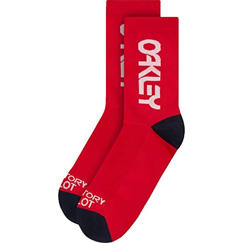 Oakley Men’s Factory Pilot MTB Cycling Socks – Red Line/X-Large | The Storepaperoomates Retail Market - Fast Affordable Shopping