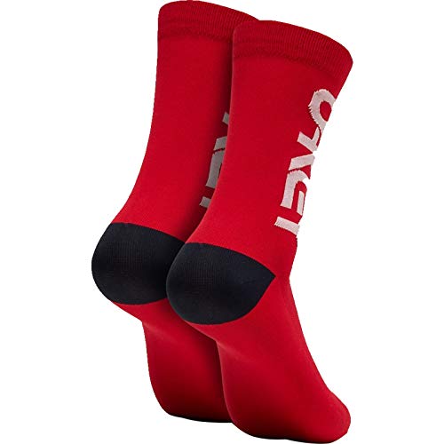 Oakley Men’s Factory Pilot MTB Cycling Socks – Red Line/X-Large | The Storepaperoomates Retail Market - Fast Affordable Shopping