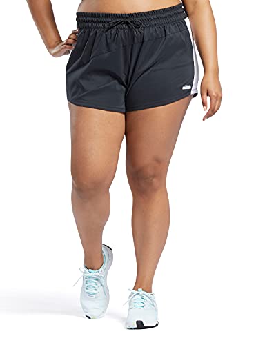 Core 10 by Reebok Women’s Plus Size Workout Shorts, Night Black, 3X | The Storepaperoomates Retail Market - Fast Affordable Shopping