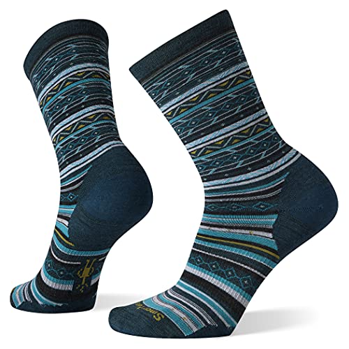 Smartwool Ethno Graphic Crew Sock – Women’s Twilight Blue Large | The Storepaperoomates Retail Market - Fast Affordable Shopping