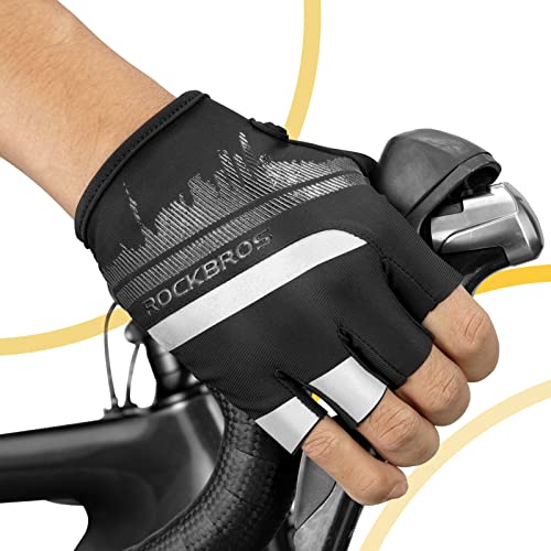 ROCKBROS Cycling Gloves Bike Glove Shock Absorbing Breathable MTB Road Biking Gloves for Men Women Driving Running Riding Motorcycling Workout | The Storepaperoomates Retail Market - Fast Affordable Shopping