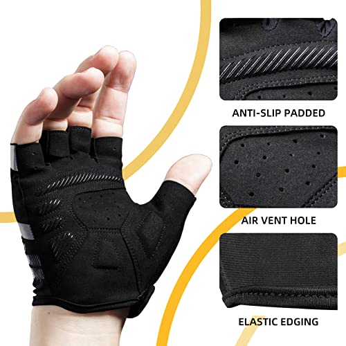 ROCKBROS Cycling Gloves Bike Glove Shock Absorbing Breathable MTB Road Biking Gloves for Men Women Driving Running Riding Motorcycling Workout | The Storepaperoomates Retail Market - Fast Affordable Shopping