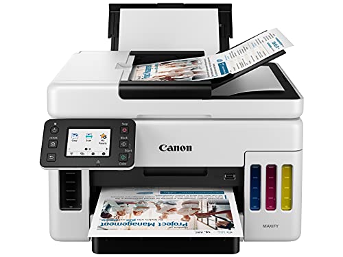 Canon GX6020 All-in-One Wireless Supertank Printer for Businesses [Print, Copy, Scan and ADF], White | The Storepaperoomates Retail Market - Fast Affordable Shopping