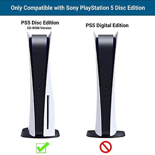 S5 Case Cover Replacement Plate, Playstation 5 Game Console Skin Cover Shell Prevent Dust and Scratches PS5 Cover Shell for Sony PS5 Console Disc Edition – Black [no_operating_system]… | The Storepaperoomates Retail Market - Fast Affordable Shopping