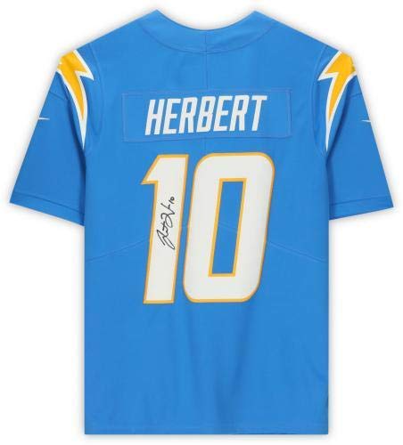 Framed Justin Herbert Los Angeles Chargers Autographed Powder Blue Nike Limited Jersey – Autographed NFL Jerseys | The Storepaperoomates Retail Market - Fast Affordable Shopping