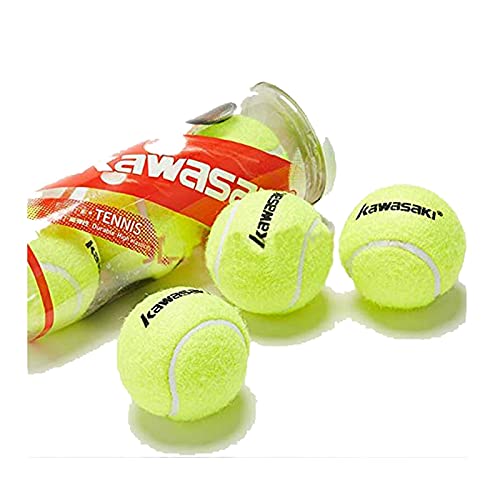 Tennis Balls 3 Pack High Resilience Durable Tennis Practice Ball for School Club Competition Training Exercises,Yellow,KT-80 | The Storepaperoomates Retail Market - Fast Affordable Shopping