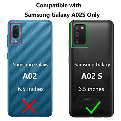 SKTGSLAMY for Samsung Galaxy A02S Phone Case,Galaxy A02S Case,with Screen Protector,[Military Grade] 16ft. Drop Tested Cover with Magnetic Kickstand Car Mount Protective Case for Samsung A02S, Blue | The Storepaperoomates Retail Market - Fast Affordable Shopping