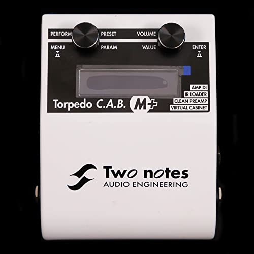 Two Notes Torpedo C.A.B. M+ Speaker Simulator Pedal (TorpedoCABMd1) | The Storepaperoomates Retail Market - Fast Affordable Shopping