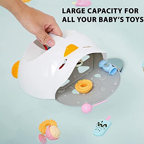 Coxy Baby Bath Toy Storage and Organizer for Kids, Tub Toy Holder, Hanging Bath Toy Basket for Toddlers (Boys & Girls) | The Storepaperoomates Retail Market - Fast Affordable Shopping