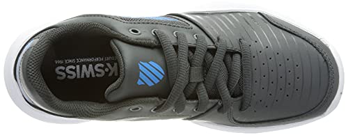 K-Swiss Performance Unisex Tennis Shoe, Dark Shadow White Swedish Blue, 12 US Men | The Storepaperoomates Retail Market - Fast Affordable Shopping