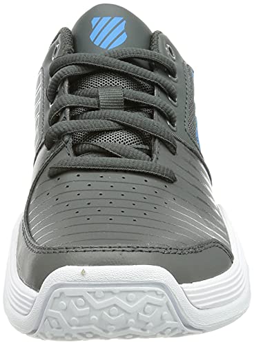 K-Swiss Performance Unisex Tennis Shoe, Dark Shadow White Swedish Blue, 12 US Men | The Storepaperoomates Retail Market - Fast Affordable Shopping