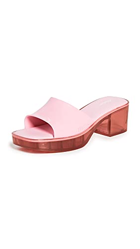 Melissa Women’s Shape Ad Sandals, Pink, 7 Medium US