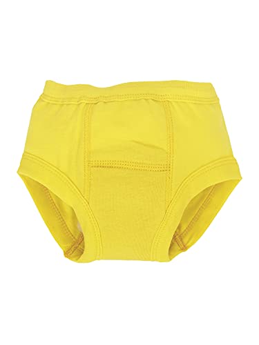 Under the Nile Organic Cotton Solid Yellow Training Pants 12 To 24 Months