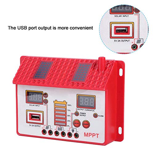 20A MPPT Solar Charge Controller 12V/24V qSolar Panel Battery Intelligent Regulator with LED Display Maximum Power Point Tracking Battery Controller (30A) | The Storepaperoomates Retail Market - Fast Affordable Shopping