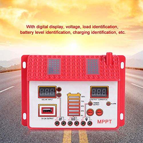 20A MPPT Solar Charge Controller 12V/24V qSolar Panel Battery Intelligent Regulator with LED Display Maximum Power Point Tracking Battery Controller (30A) | The Storepaperoomates Retail Market - Fast Affordable Shopping